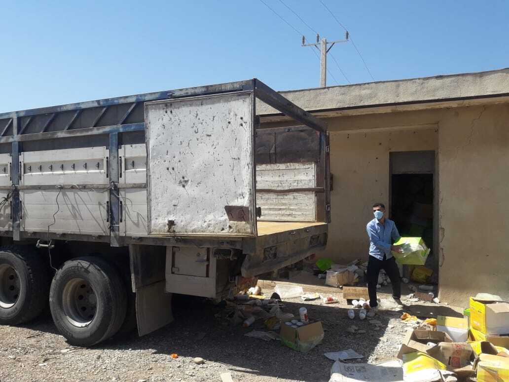 انتقال چهار تن پسماند ویژه کشاورزی جهت امحا در شوشتر