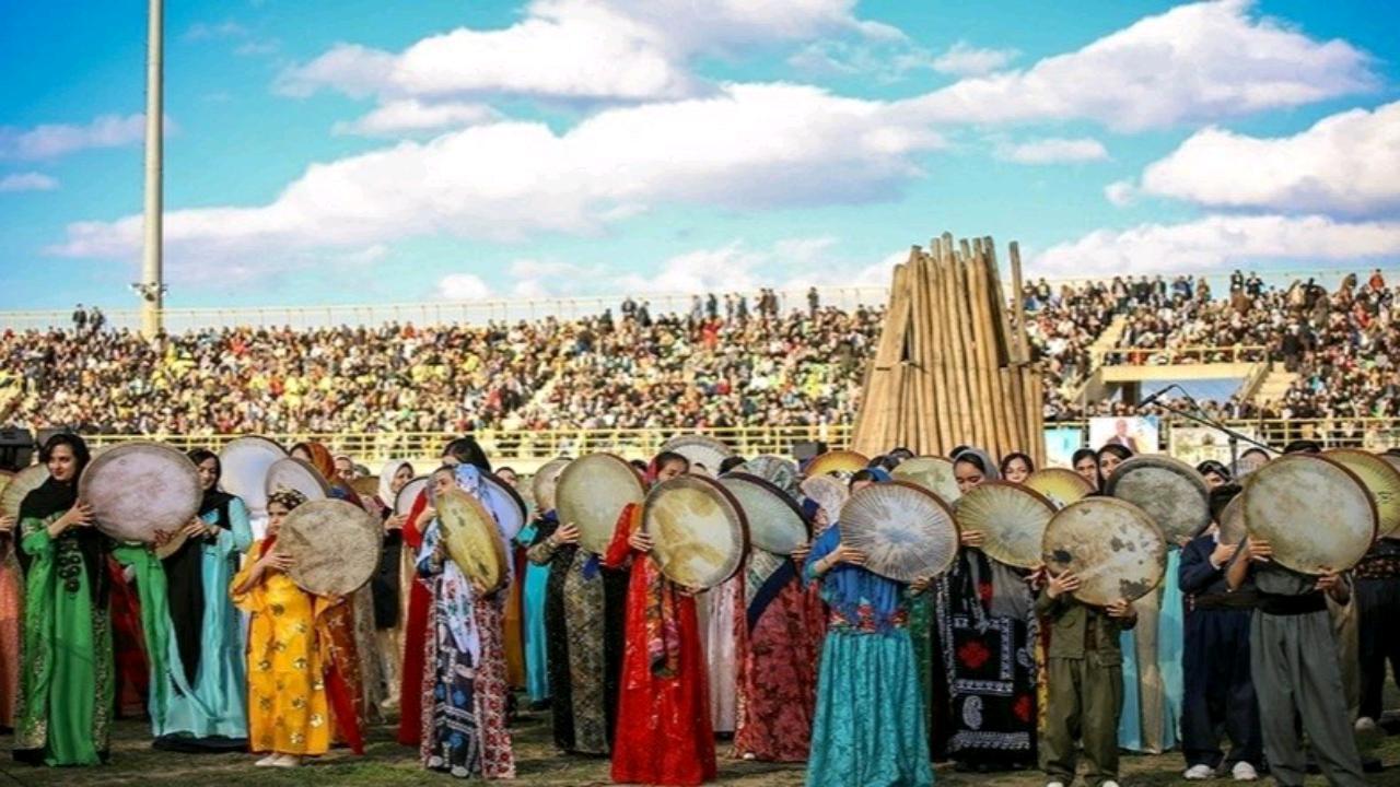 جشن شب نوروز در ورزشگاه ۱۵ هزار نفری ۲۲ گولان برگزار می‌شود