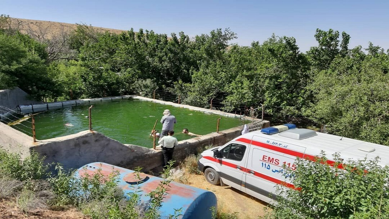 کودک خردسال همدانی در استخر باغ غرق شد