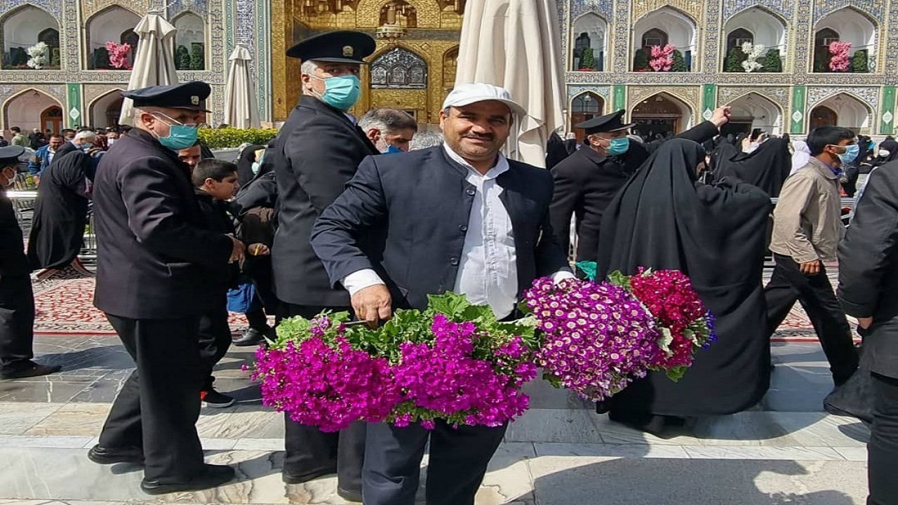 حرم مطهر رضوی بوی نوروز می دهد ️