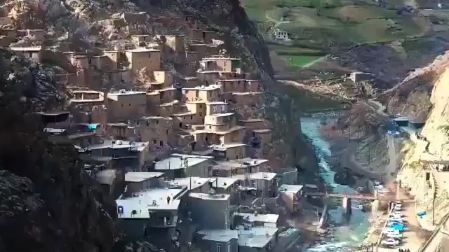 معماری خاص روستای پالنگان + فیلم