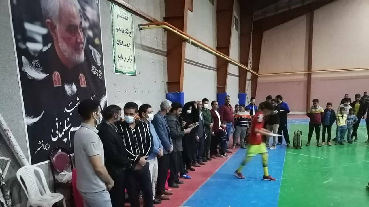 پایان مسابقات فوتسال در ریحان شهر زرند