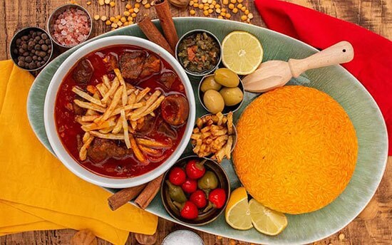 خورش قیمه خراسانی