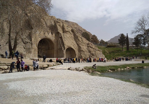 صدای پای نوروز در طاقبستان