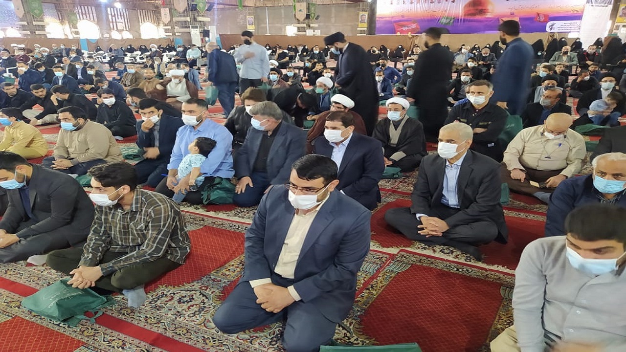 برگزاری مراسم یادبود حجت الاسلام محسن شفیعی در مصلی اهواز