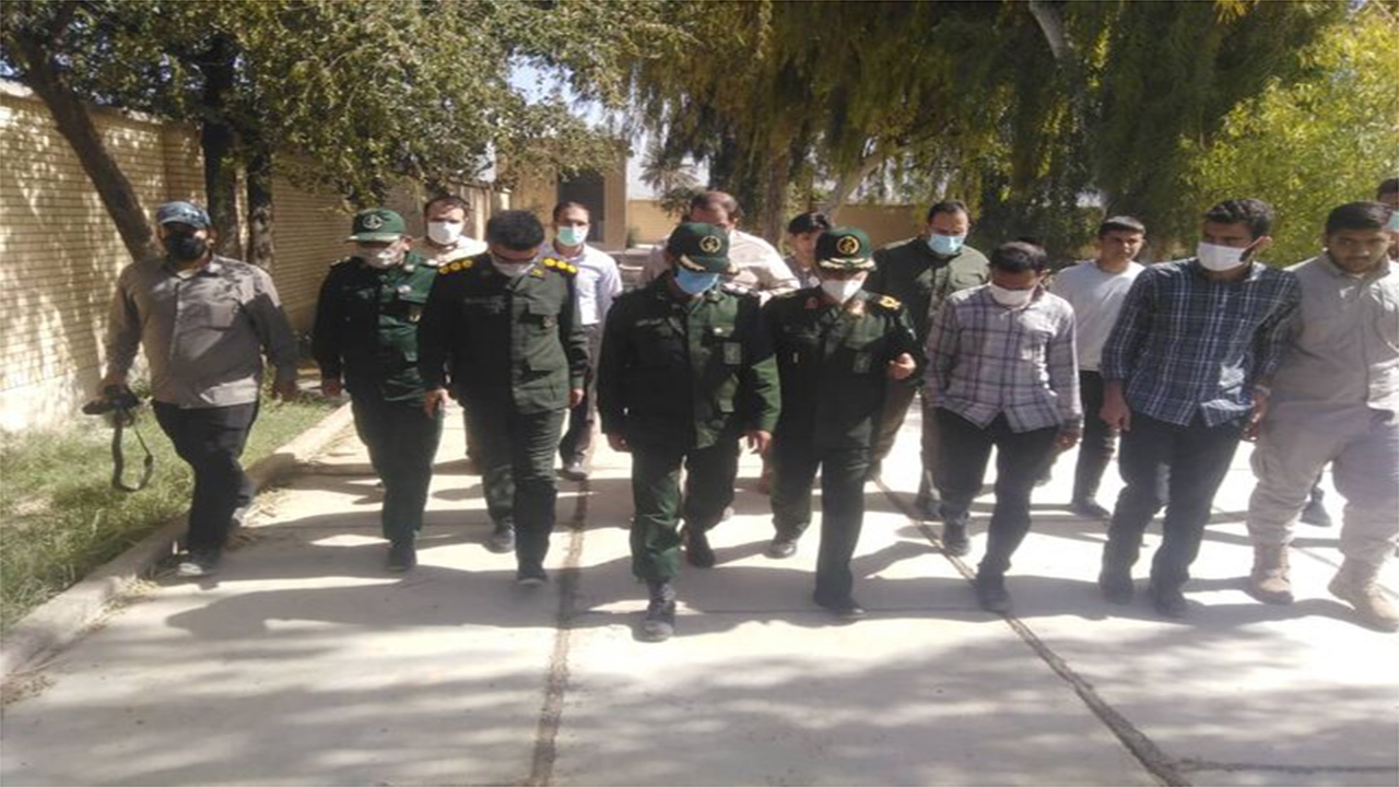 بازدید فرمانده سپاه فجر از اردوی جهادی عهد خدمت دانشجویی