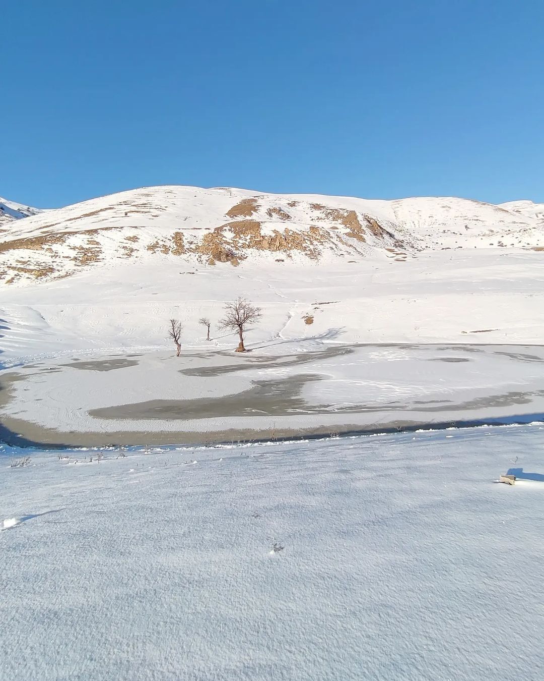 طبیعت زمستانی کوهپر در لنز دوربین شهروند خبرنگار