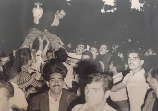 تشییع و خاکسپاری قهرمان اسبق کشتی جهان در شیراز