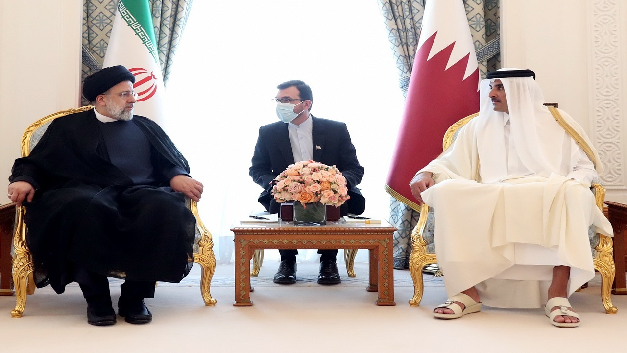 تاکید امیر قطر بر تقویت همکاری دوحه و تهران مبتنی بر اصل حسن همجواری