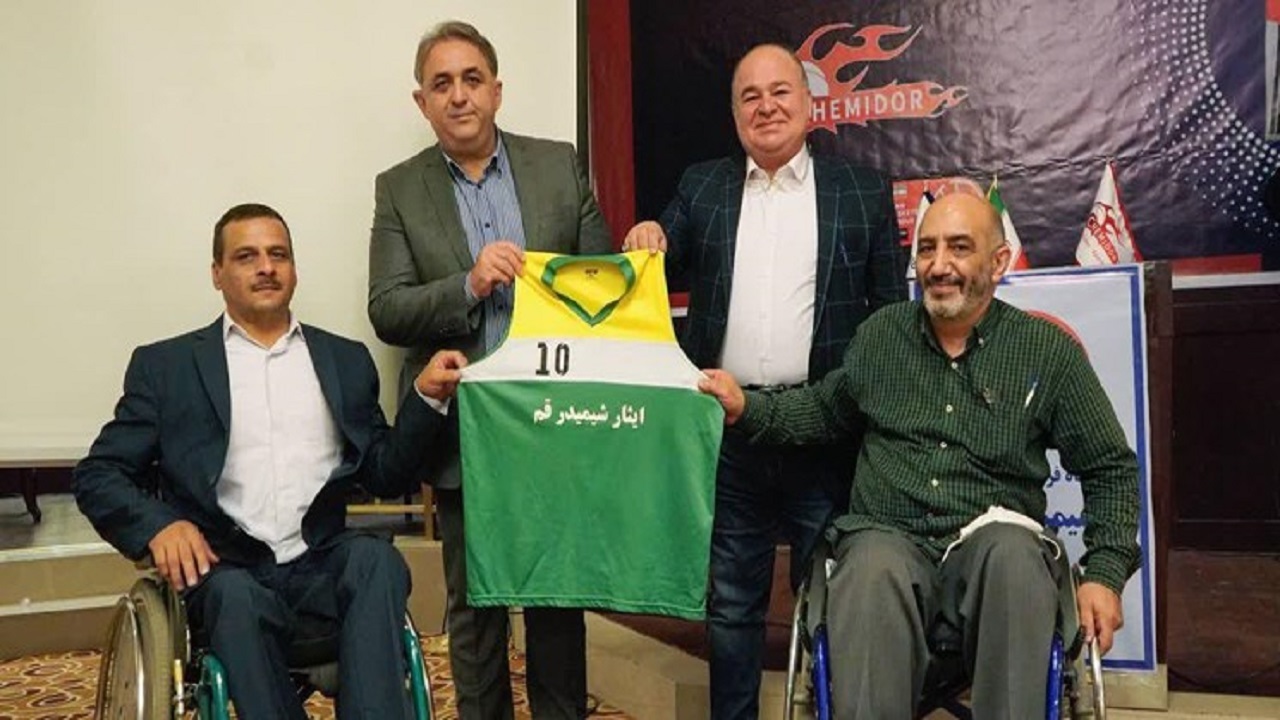 ایثار شیمیدر قم آماده قهرمانی لیگ برتر بسکتبال با ویلچر است
