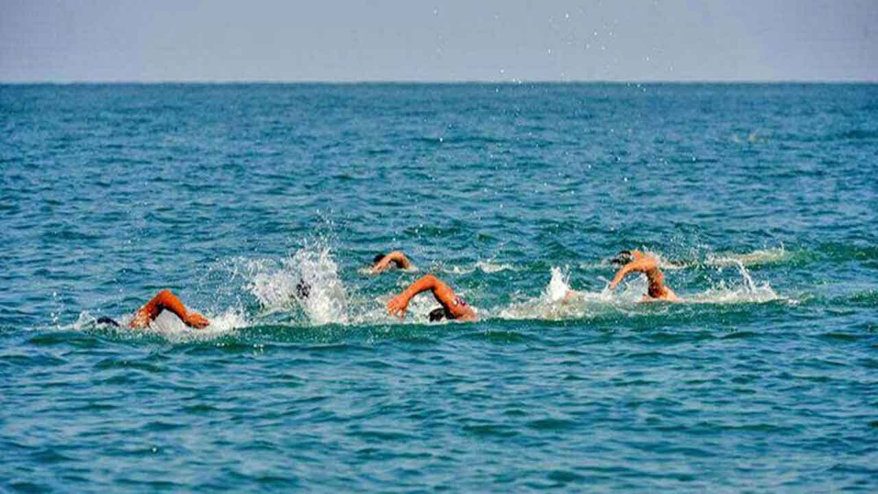 شناگر ساروی قهرمان مسابقات آب‌های آزاد مازندران شد
