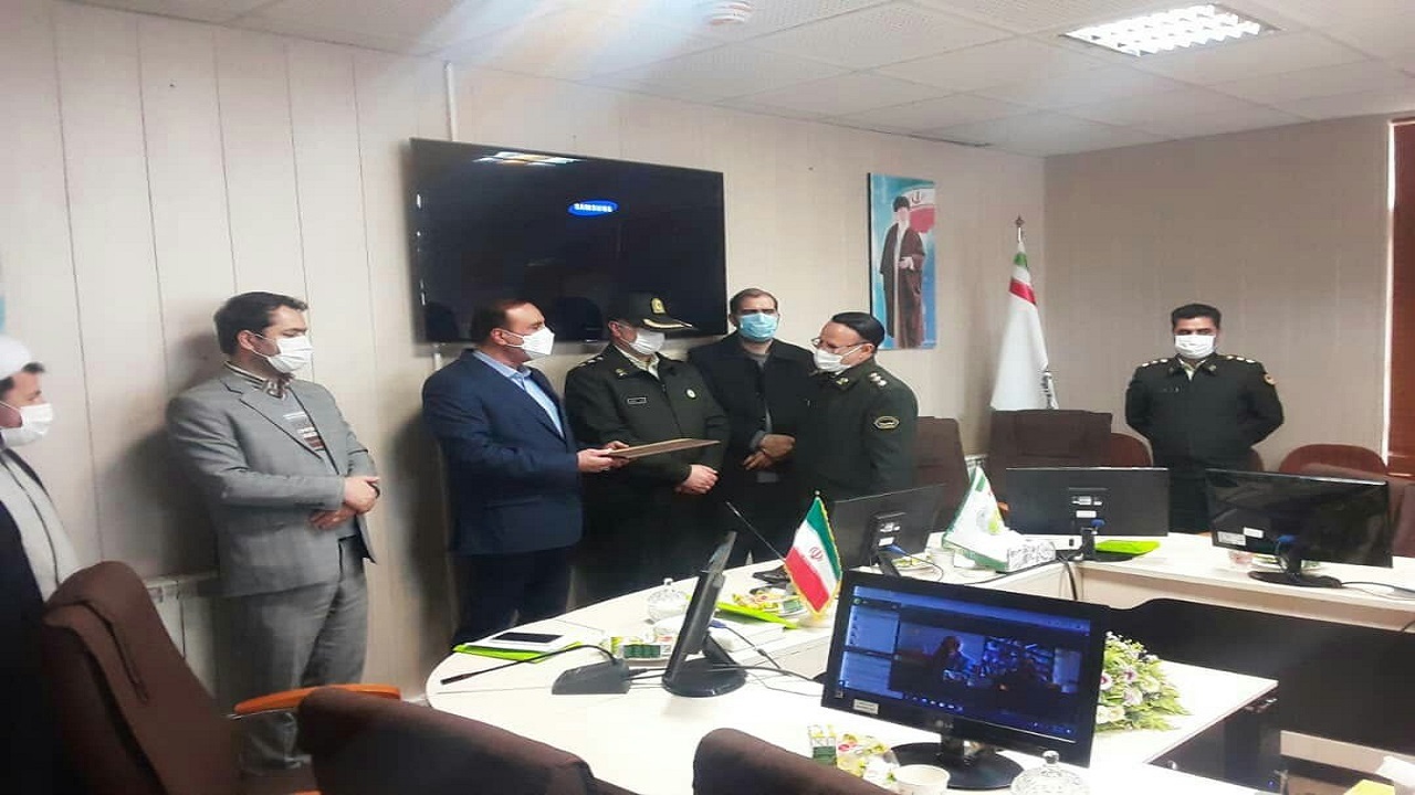 آئین معارفه فرمانده یگان حفاظت منابع طبیعی و آبخیزداری زنجان برگزار شد