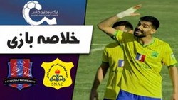 باشگاه خبرنگاران -خلاصه بازی صنعت نفت و نساجی + فیلم