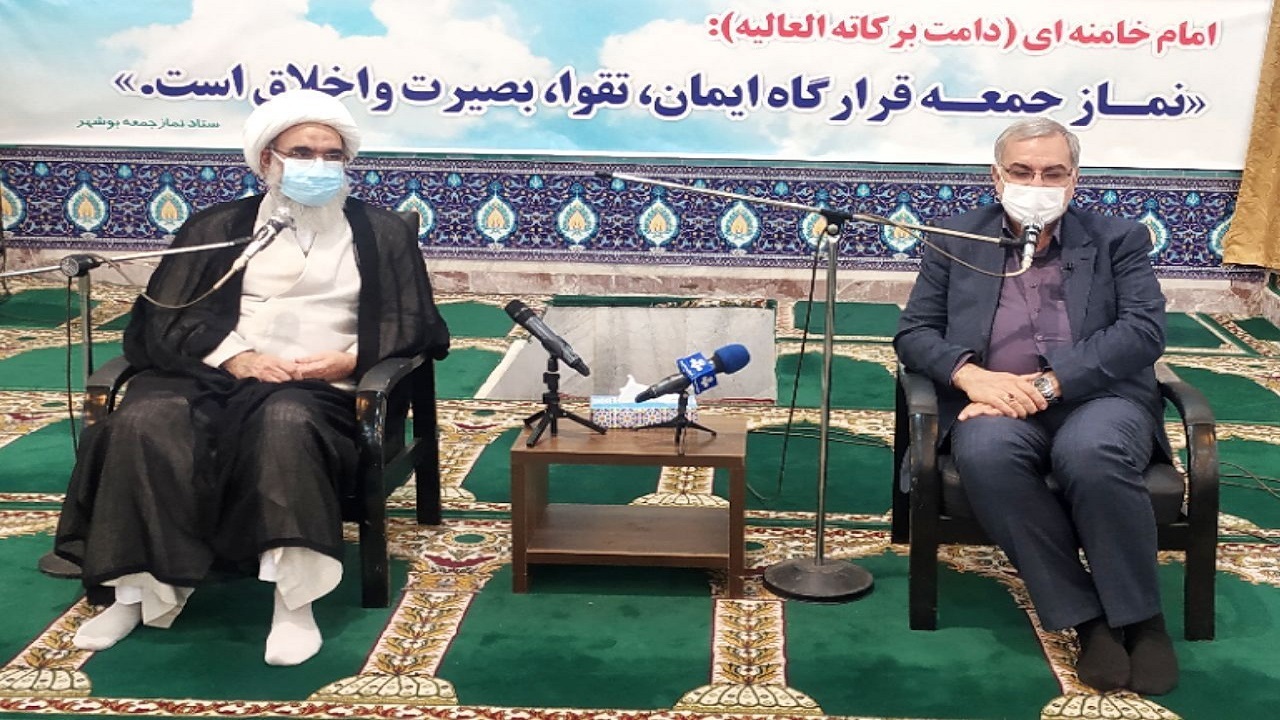 باید از ظرفیت دریایی بوشهر برای تولید دارو استفاده شود