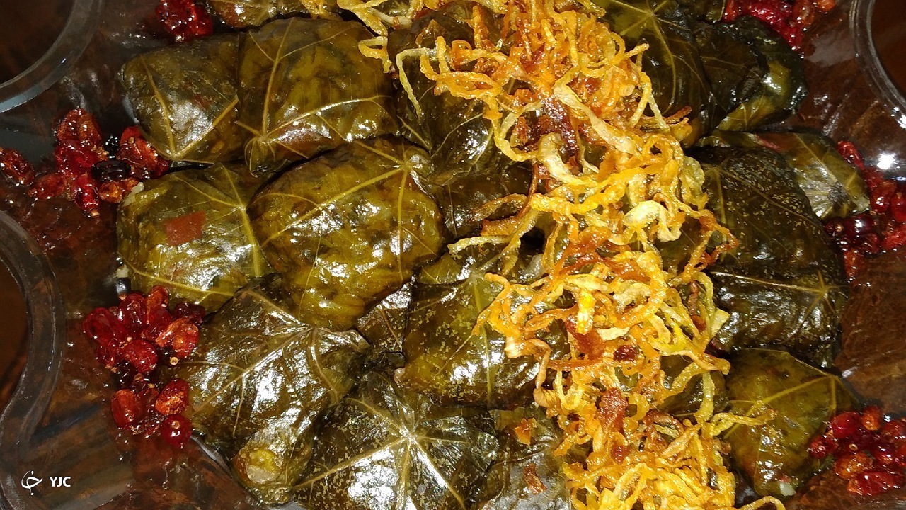 دلمه برگ مو ثبت ملی شد