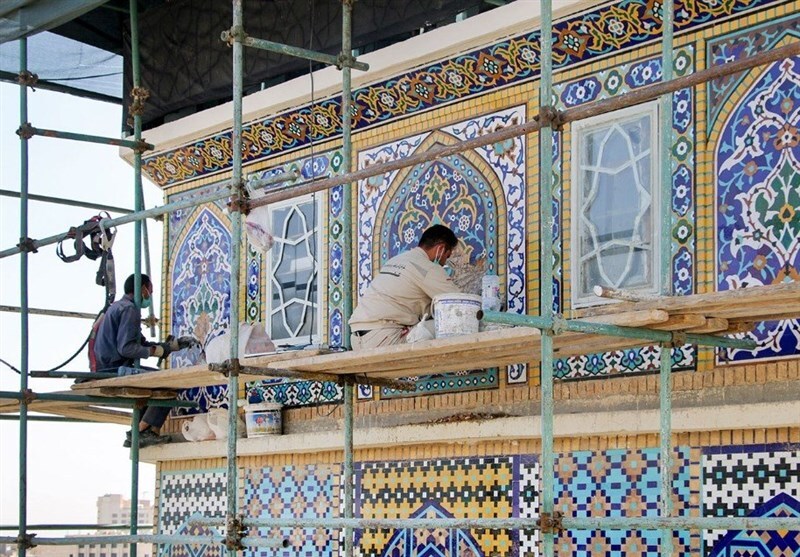 خادمینی از جنس حفظ و صیانت از ابنیه حرم رضوی