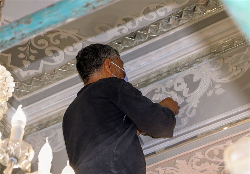 خادمینی از جنس حفظ و صیانت از ابنیه حرم رضوی