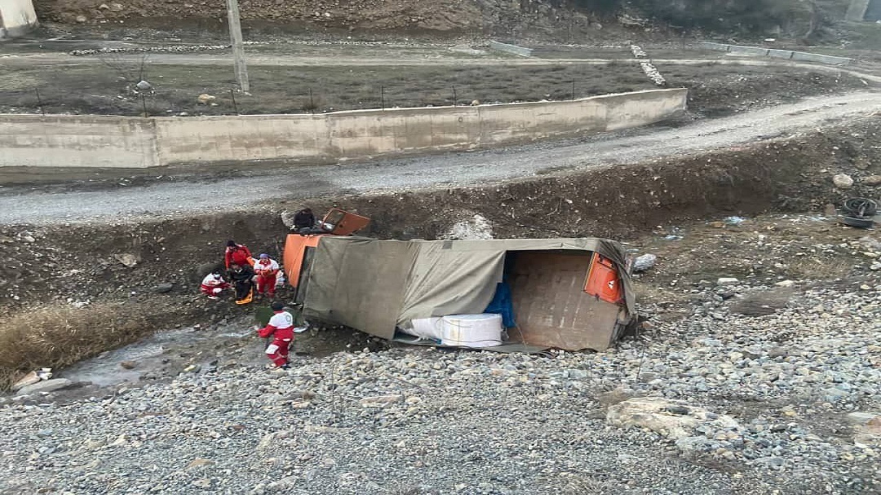 ۴ کشته و مصدوم در تصادف جاده سوادکوه