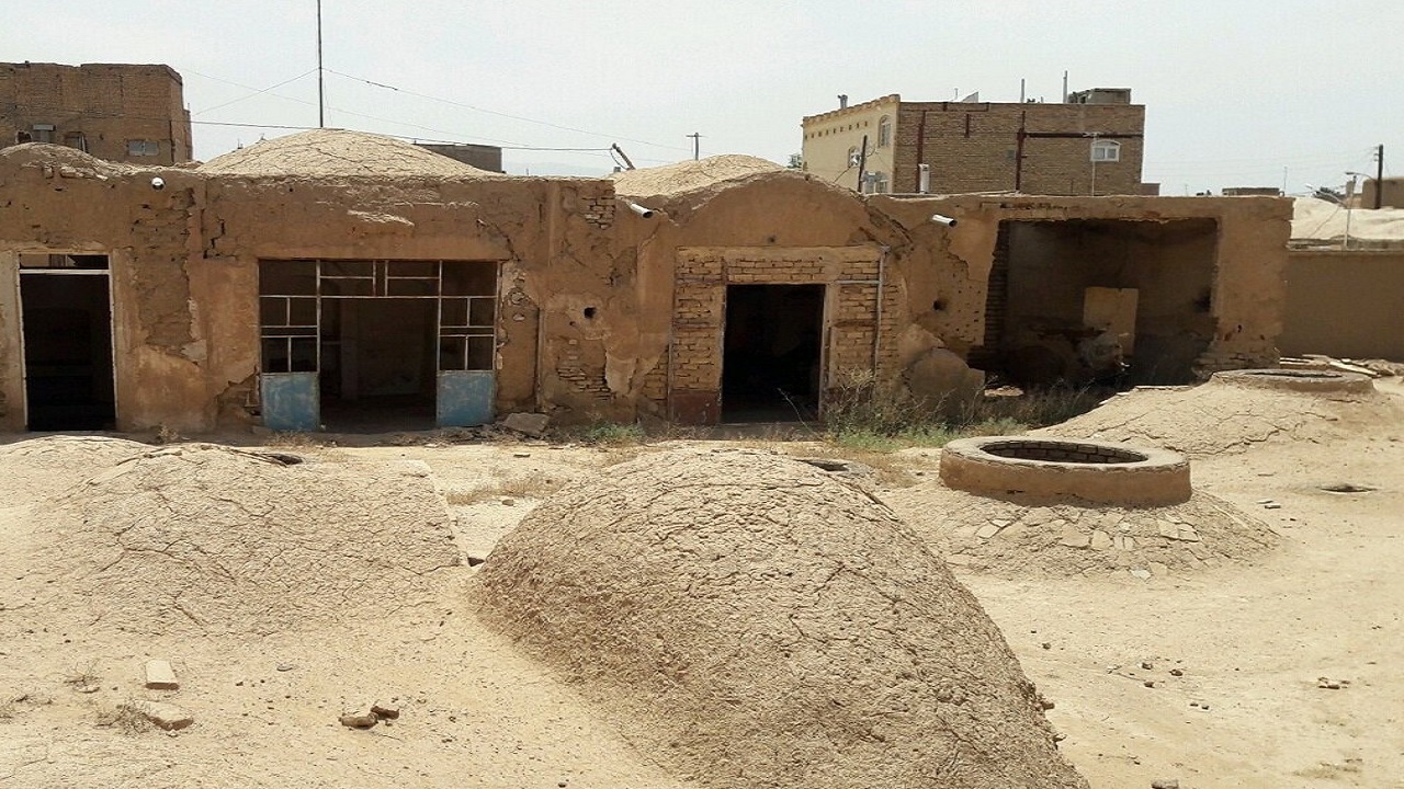 نمایی از مرمت حمام تاریخی عنایتی و گذر تاریخی مسجد ملاعلی آران + فیلم