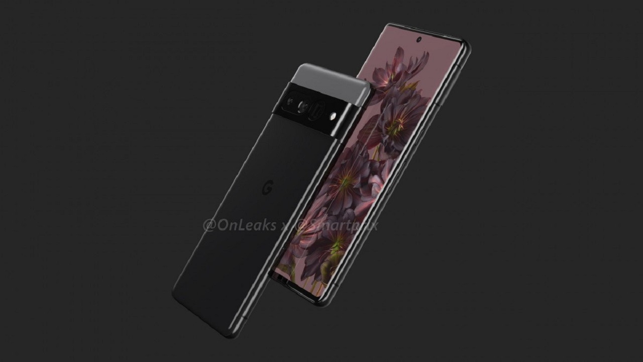 رندرهای گوشی Pixel ۷ Pro گوگل به نمایش درآمد