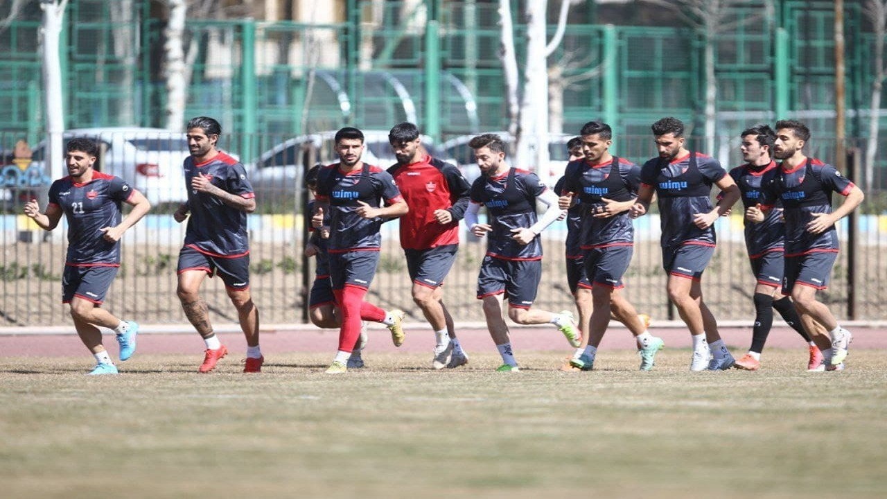 تمرین پرسپولیسی‌ها در دو ورزشگاه برگزار شد