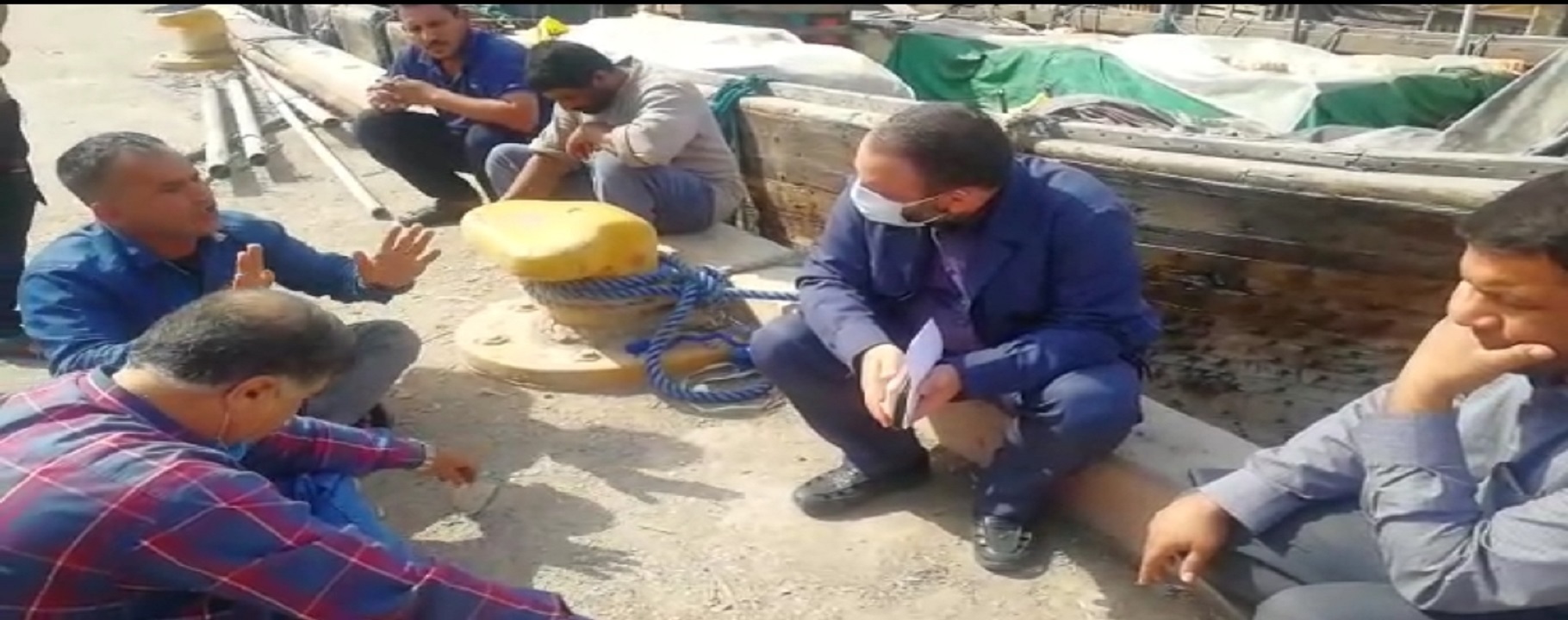 سرپرست فرمانداری آبادان سرزده از چوئبده بازدید کرد