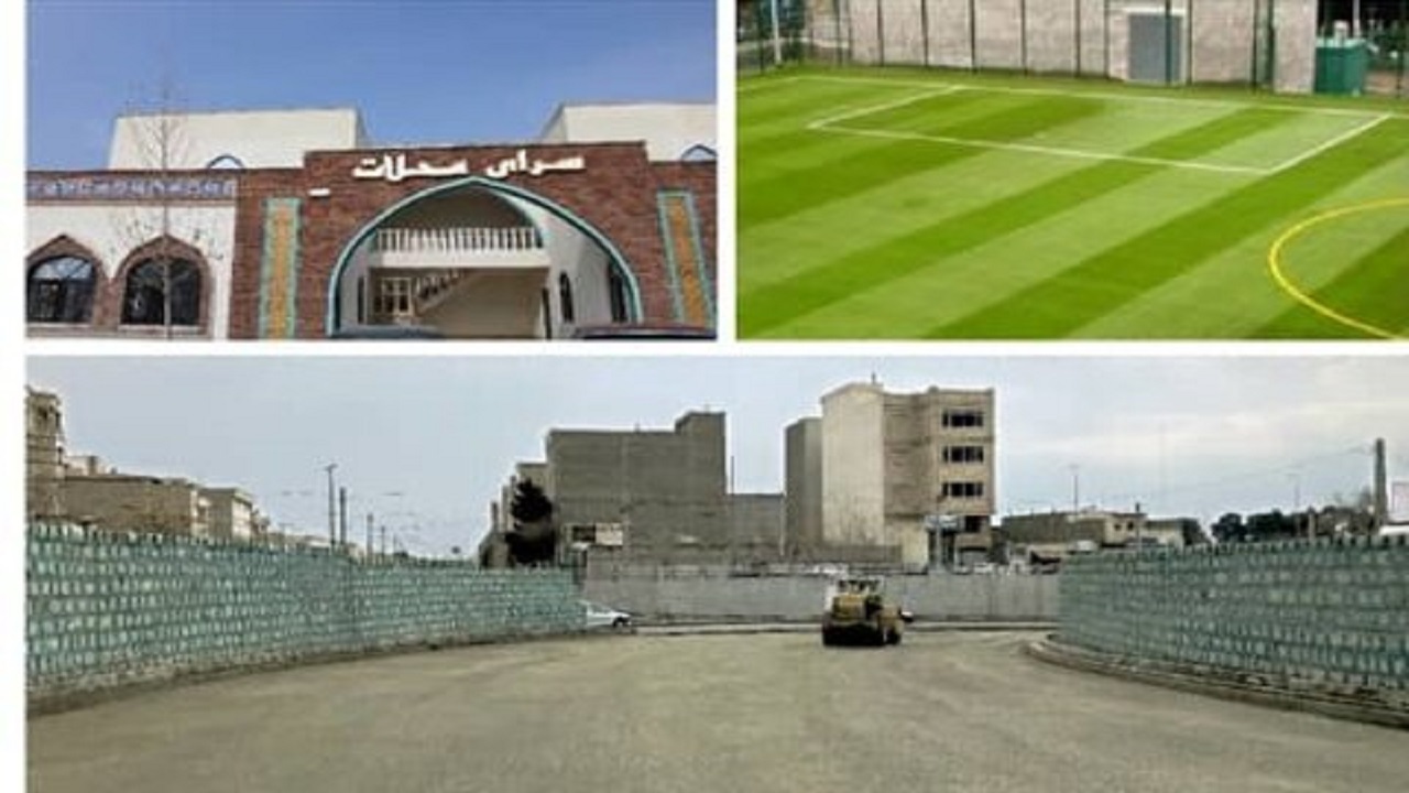 بلوار شهدای حسین آباد راه آهن به بهره برداری رسید