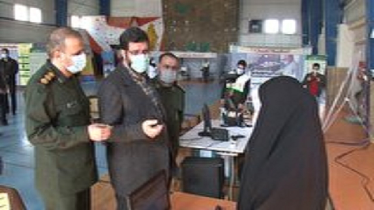 مرکز واکسیناسیون سپاه شاهرود یکی از مراکز نمونه کشوری