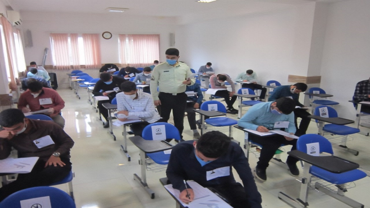 برگزاری آزمون استخدام پلیس در مقطع درجه داری