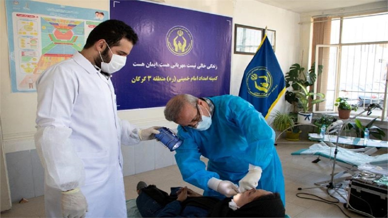 خدمات رایگان دندان پزشکی به ۲۲۰ مددجوی کمیته امداد