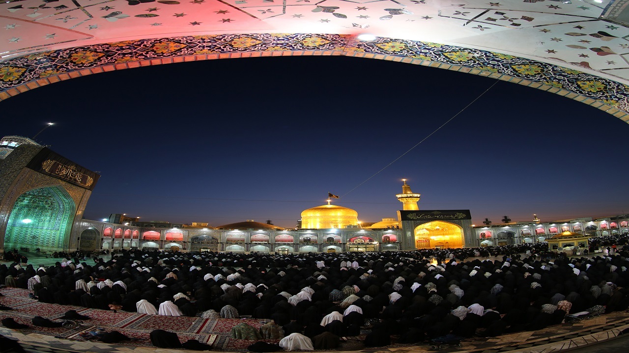 مشهدالرضا، سوگوار شهادت امام کاظم(ع)