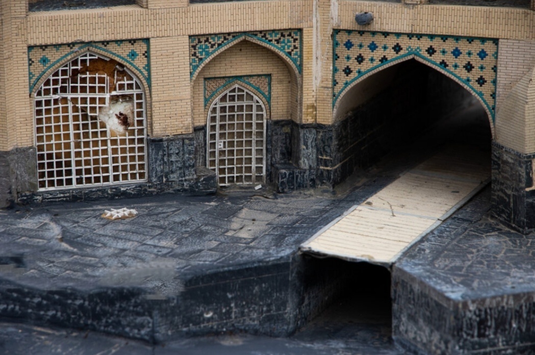 تخریب ماکت&zwnj;های پارک مینیاتوری مشهد+تصاویر