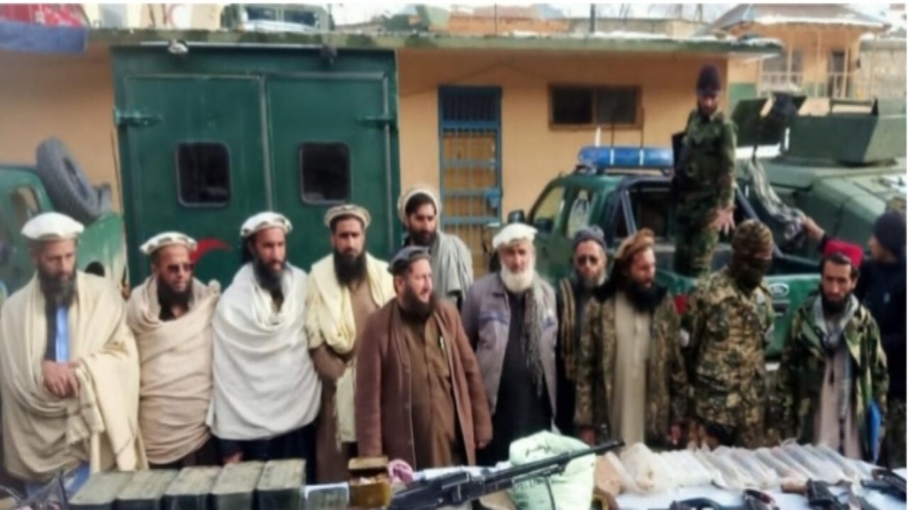 کشف سلاح و مهمات در شرق افغانستان