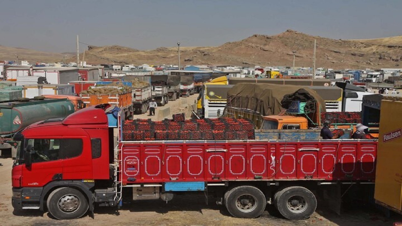 ۲ میلیون تن کالا از مرز مهران به عراق صادر شد