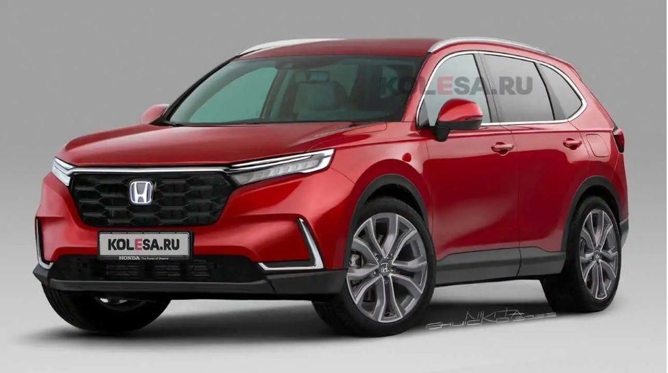 هوندا CR-V 2023 به طور غیررسمی رونمایی شد
