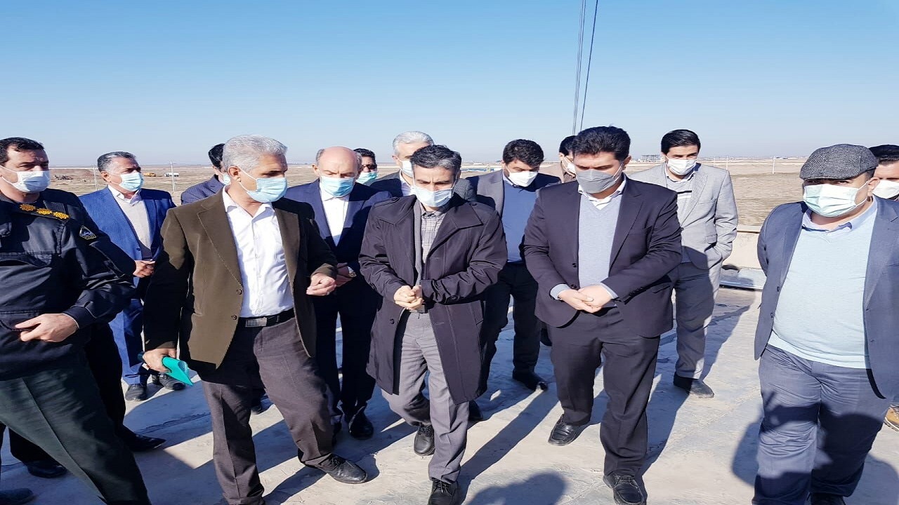 بازدید بازرس کل قضایی قزوین از شهرک صنعتی لیا