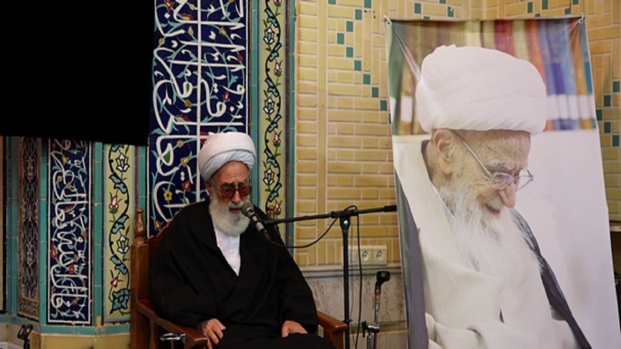 بزرگداشت مرحوم آیت الله صافی گلپایگانی در قم