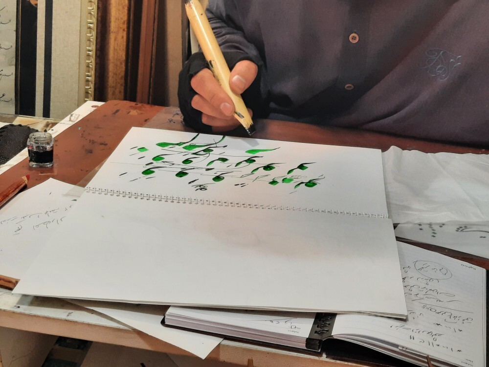 خوشنویسی استادان مشهدی
