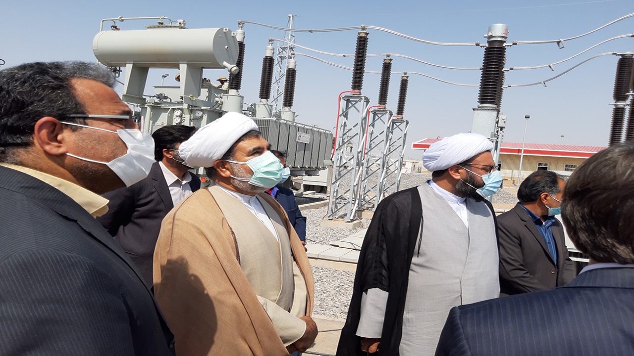 رفع افت ولتاژ برق ریگان و فهرج با راه اندازی پست فوق توزیع