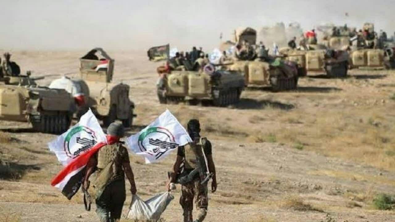 درگیری‌های الحشدالشعبی با داعش در محورهای مختلف