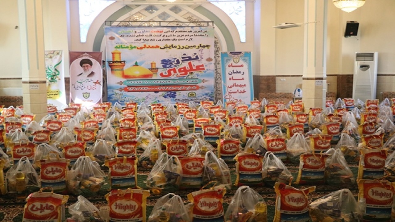 مشارکت مرزبانان در نذر علوی