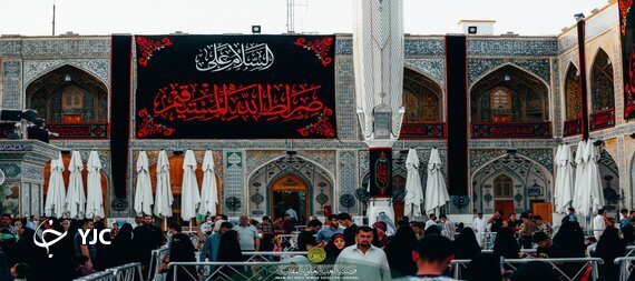 سیاه پوش شدن آستان مقدس علوی در آستانه شهادت امام علی (ع) + تصاویر