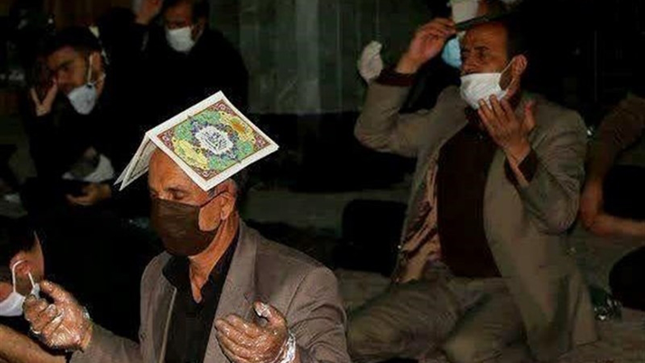 برگزاری مراسم شب قدر در گلستان