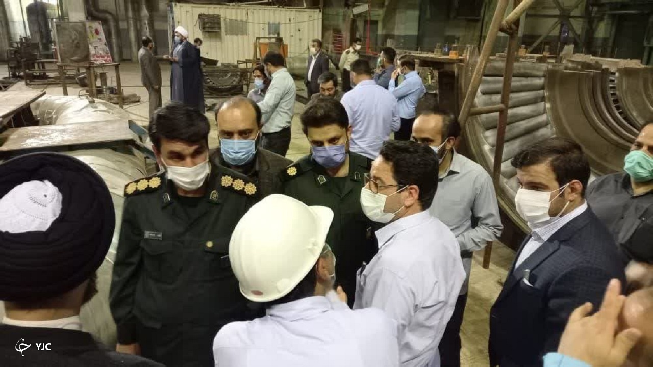 تقدیر مسئولان شهرستان باوی از تلاشگران نیروگاه رامین اهواز