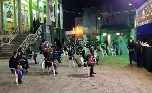 طنین یا طبیب من لا طبیب له در نخستین شب قدر کرونایی ۱۴۰۰ + تصاویر