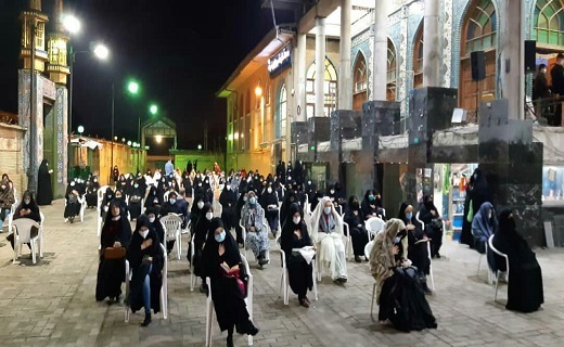 طنین یا طبیب من لا طبیب له در نخستین شب قدر کرونایی ۱۴۰۰ + تصاویر