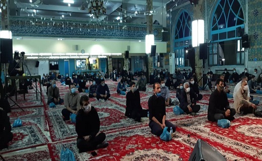 طنین یا طبیب من لا طبیب له در نخستین شب قدر کرونایی ۱۴۰۰ + تصاویر