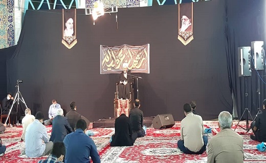 طنین یا طبیب من لا طبیب له در نخستین شب قدر کرونایی ۱۴۰۰ + تصاویر