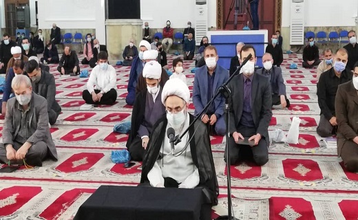 طنین یا طبیب من لا طبیب له در نخستین شب قدر کرونایی ۱۴۰۰ + تصاویر