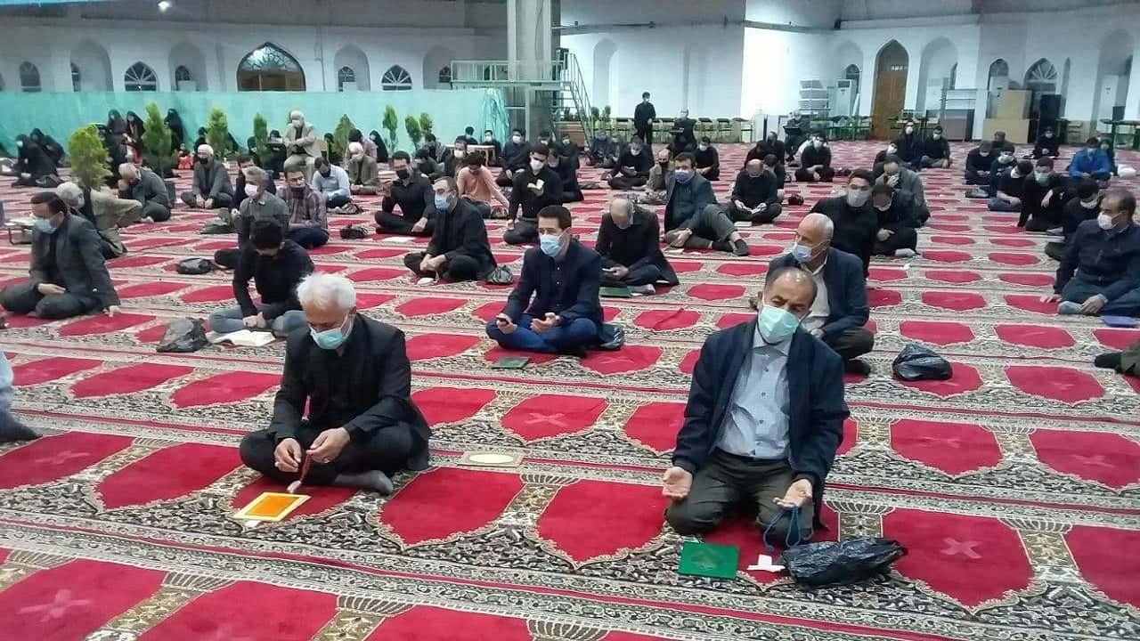 برگزاری مراسم شب قدر در مازندران + فیلم